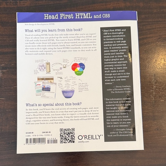 Head First HTML and CSS Book - Picture 2 of 5
